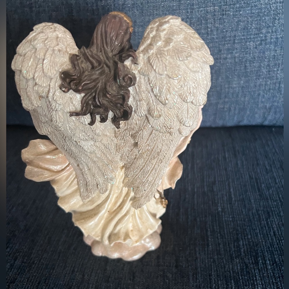 Vintage Resin Angel of Peace NWOT - Picture 2 of 9